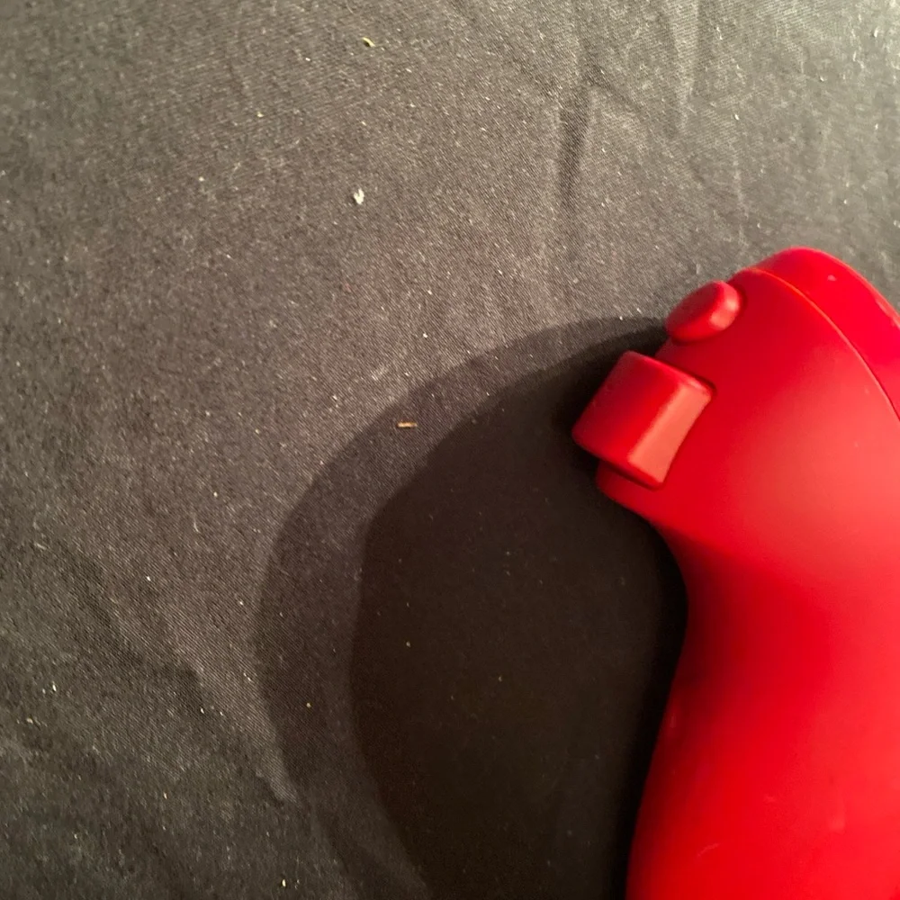 Wii Nunchuk Controllers - Red and White